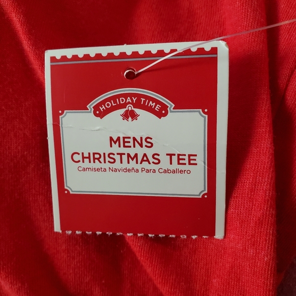 Men's Christmas T-shirt NWT - Picture 4 of 5